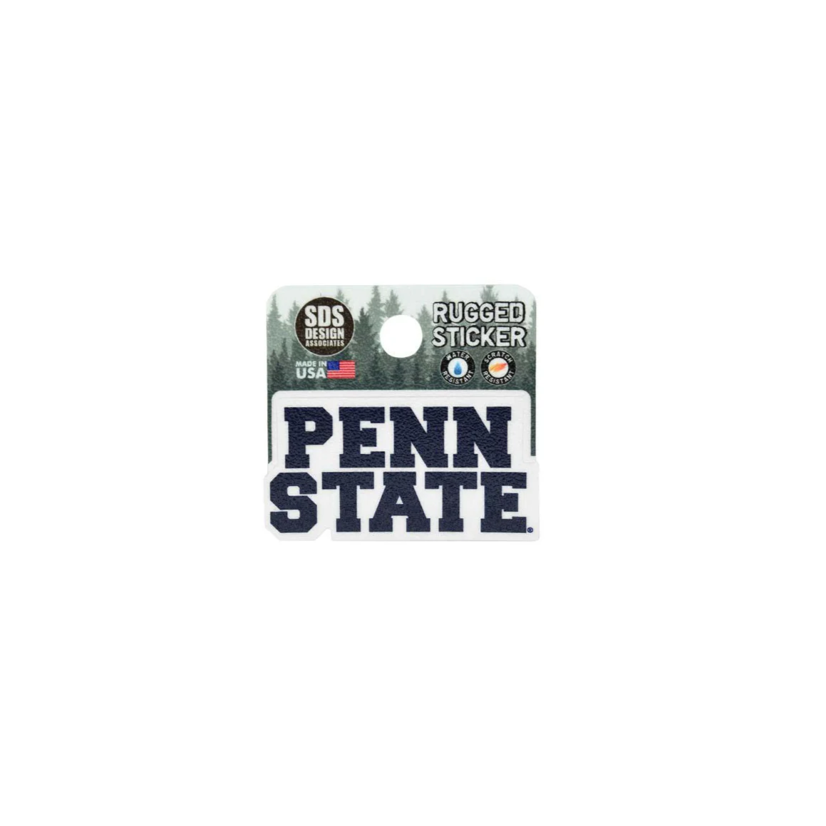 Penn State Block Wordmark Rugged Sticker