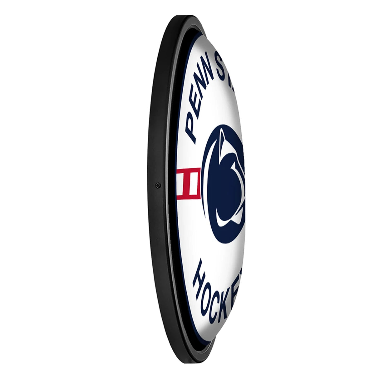 Penn State Hockey Round Slimline Wall Light
