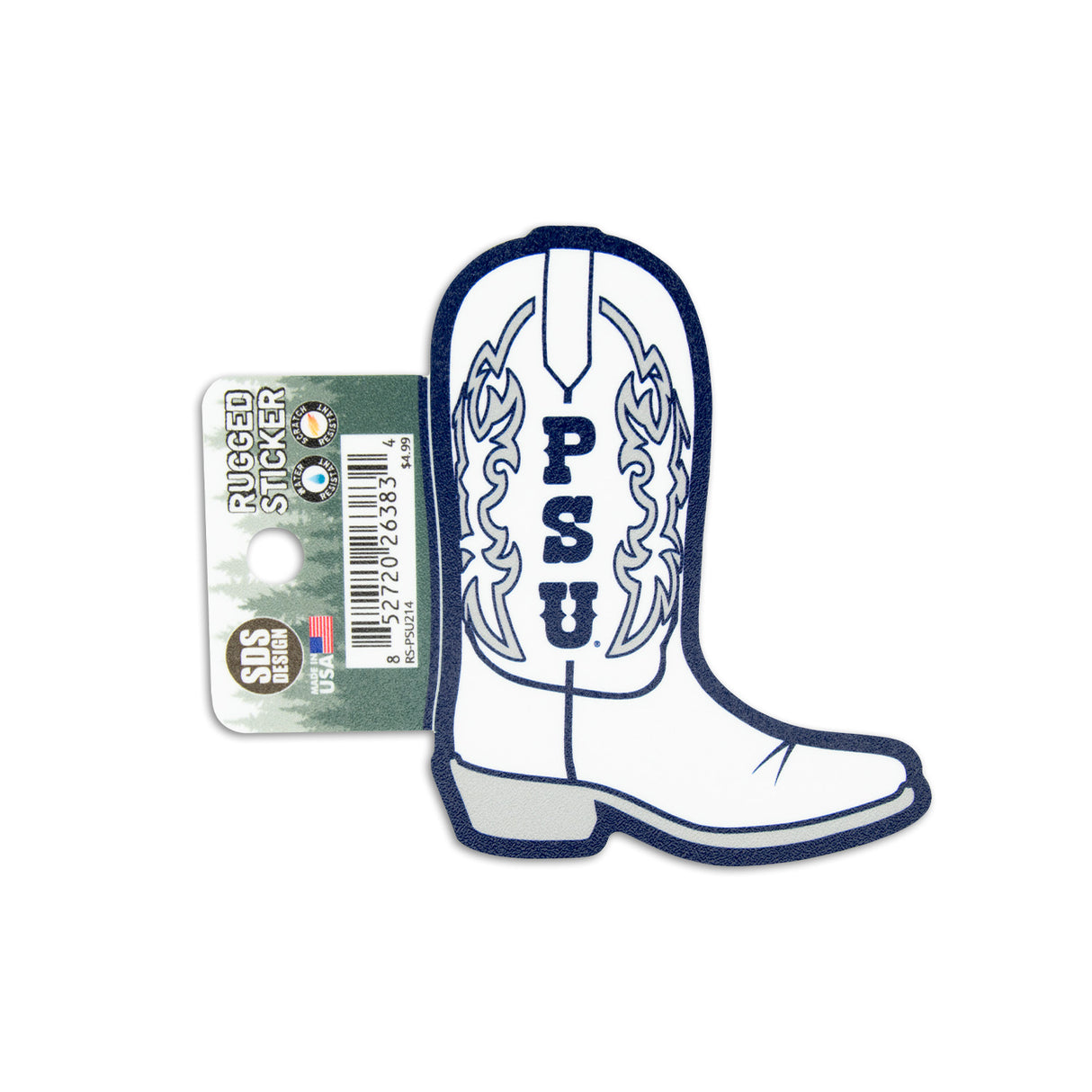 Penn State Cowboy Boot Rugged Sticker