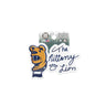 Penn State New Mascot Nittany Lion Signature Rugged Sticker