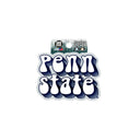 Penn State Rugged Groovy Sticker