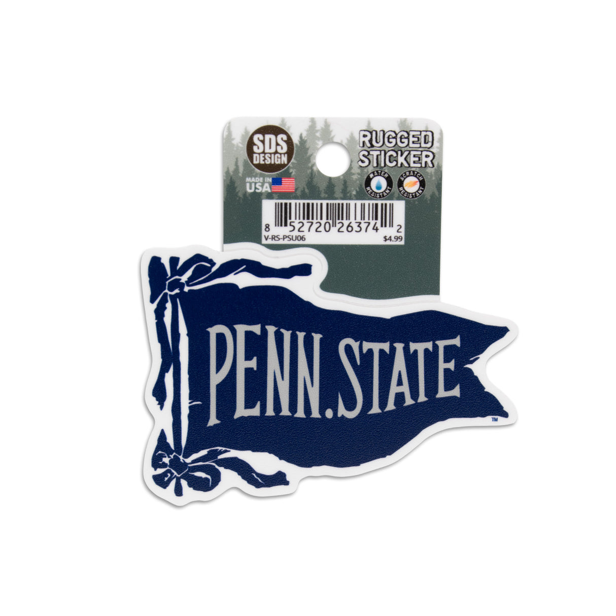 Penn State Vault Flag Sticker