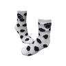 Penn State Polka Dot Fuzzy Socks