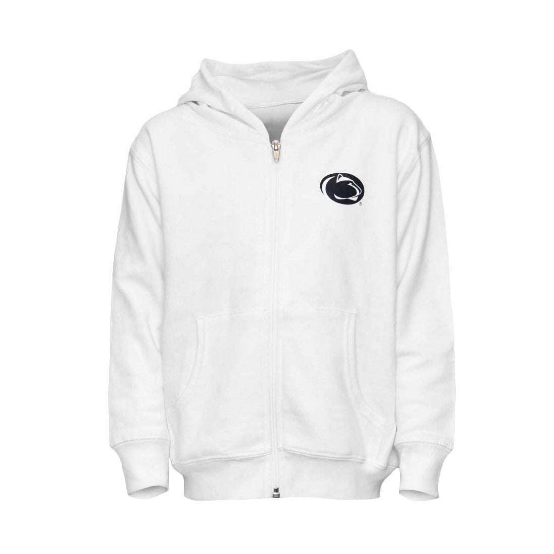 Penn State Toddler Logo Only Full Zip Hooded Sweatshirt
