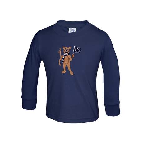Penn State Toddler Mascot Flag Long Sleeve Shirt