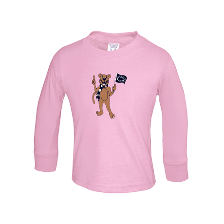 Penn State Toddler Mascot Flag Long Sleeve Shirt