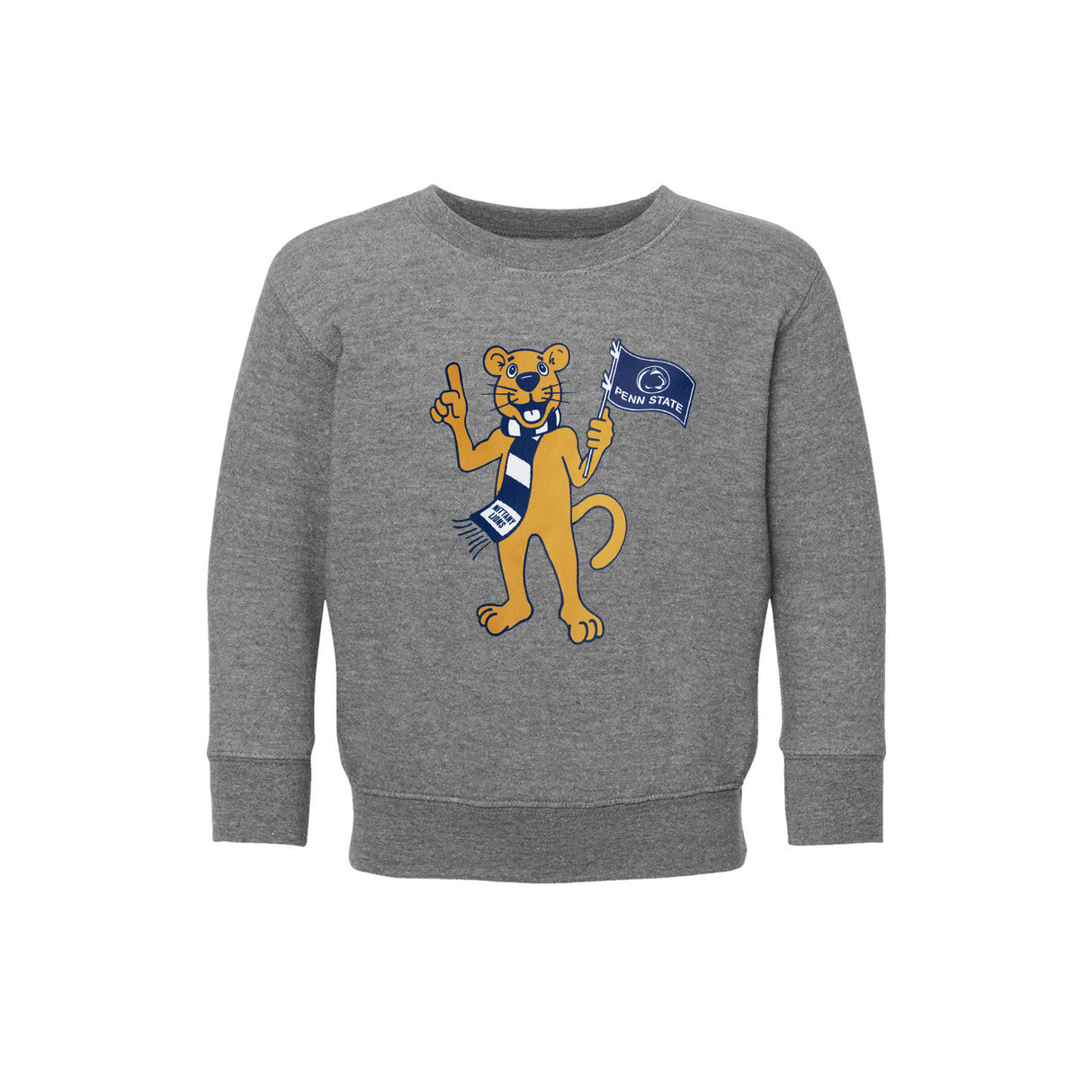 Penn State Toddler Mascot Flag Crew Sweatshirt