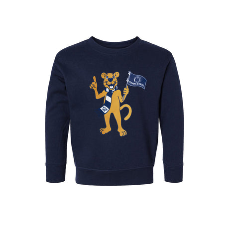 Penn State Toddler Mascot Flag Crew Sweatshirt