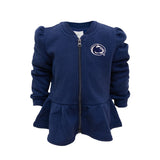 Penn State  Toddler Peplum Full Zip Jacket