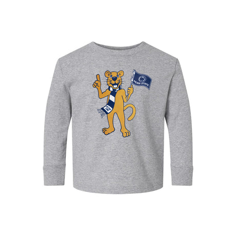 Penn State Toddler Mascot Flag Long Sleeve