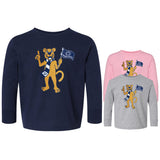 Penn State Toddler Mascot Flag Long Sleeve
