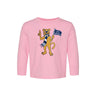 Penn State Toddler Mascot Flag Long Sleeve