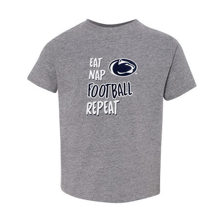 Penn State Toddler Eat Nap Football T-shirt