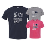 Penn State Toddler Eat Nap Football T-shirt