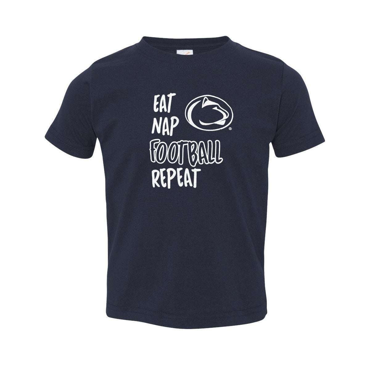 Penn State Toddler Eat Nap Football T-shirt