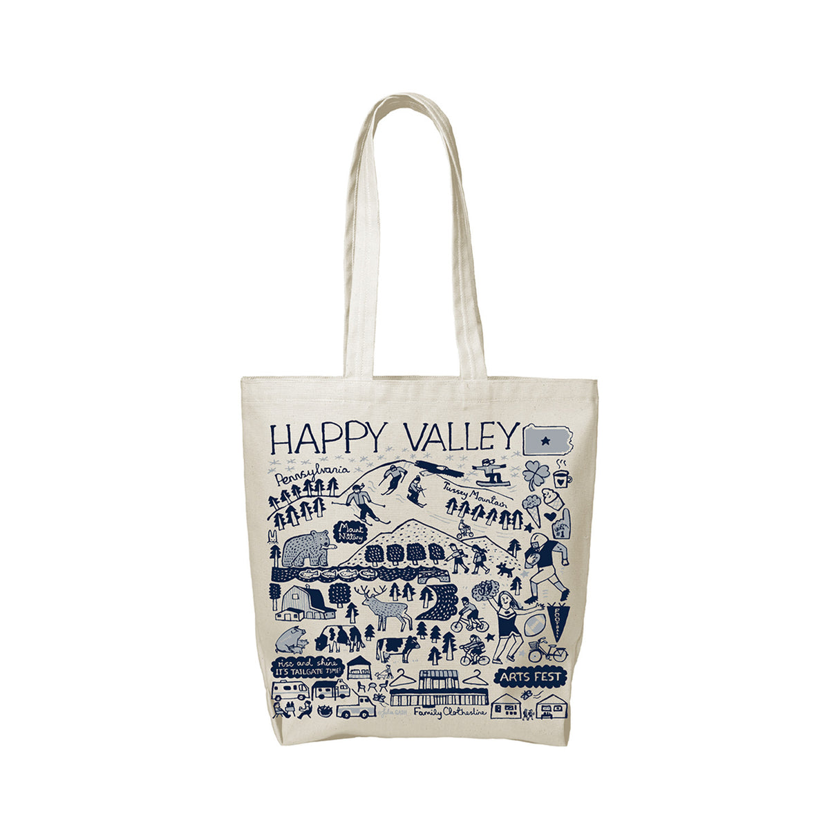 Penn State Julia Gash Canvas Tote