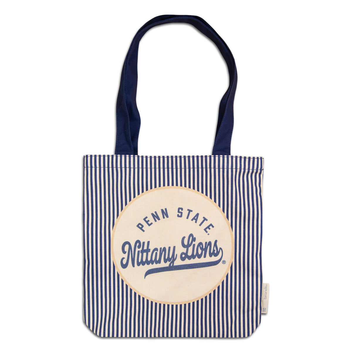 Penn State Striped Canvas Tote Bag