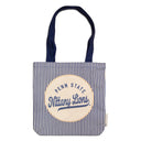 Penn State Striped Canvas Tote Bag