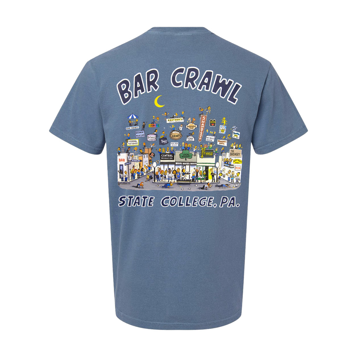 State College Bar Crawl T-Shirt