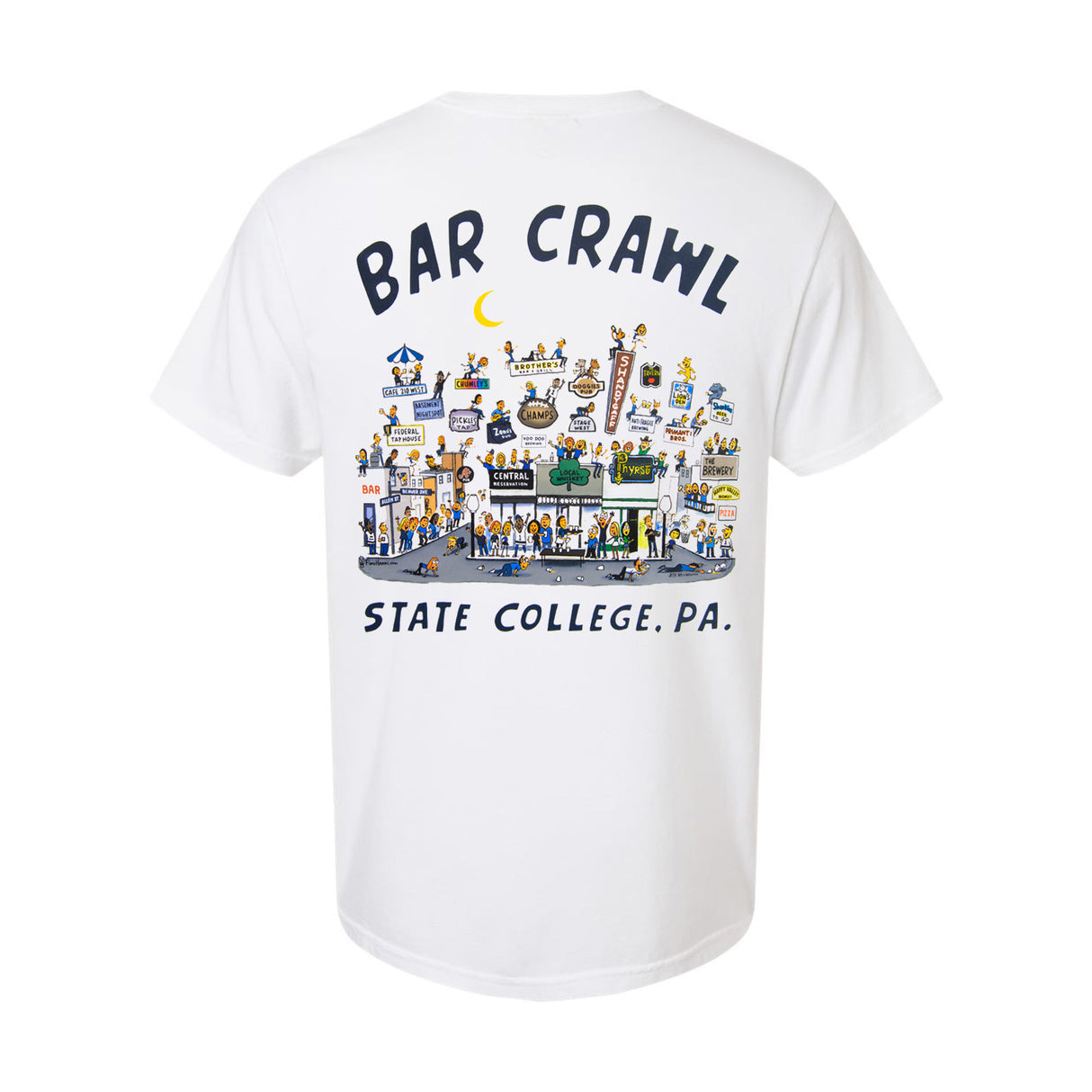 State College Bar Crawl T-Shirt