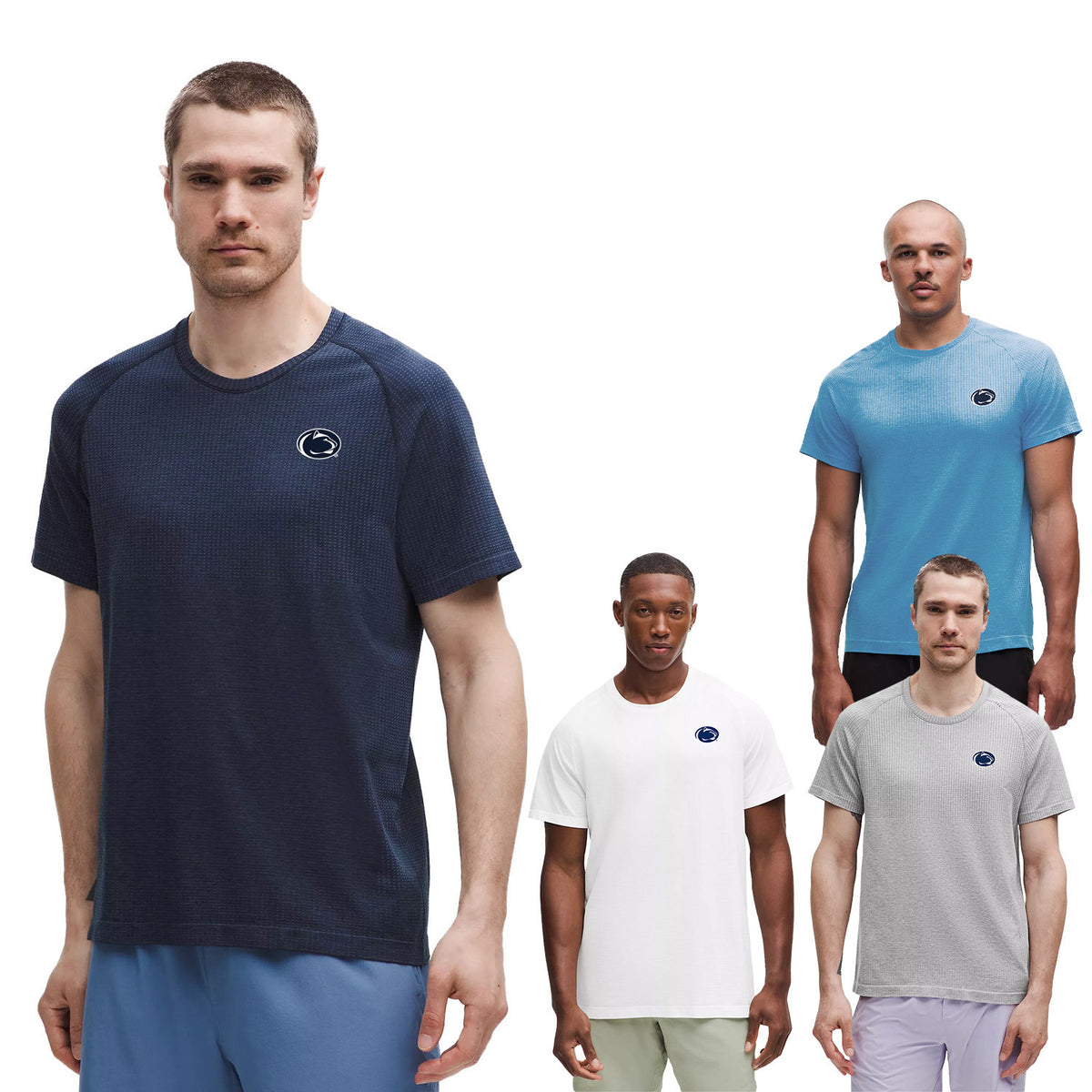 Penn State lululemon Men's Metal Vent Tech Short-Sleeve Shirt