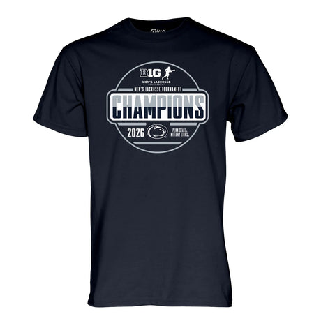 Penn State 2026 B1G Men's Lacrosse Champions T-Shirt