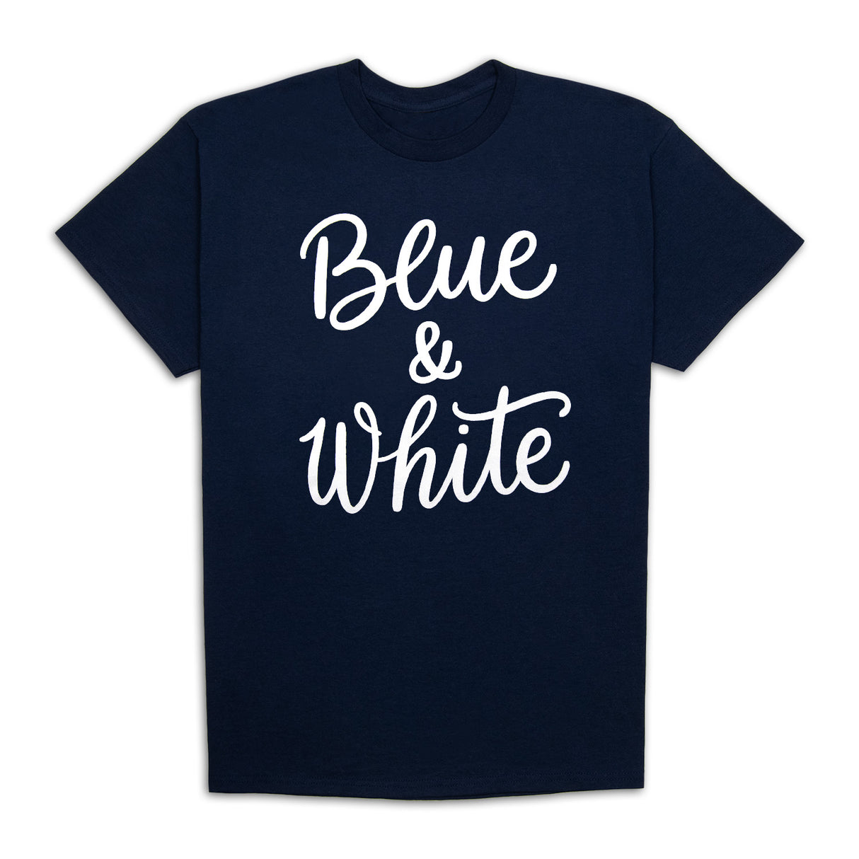 Penn State Women's Blue & White Script T-Shirt