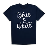 Penn State Women's Blue & White Script T-Shirt