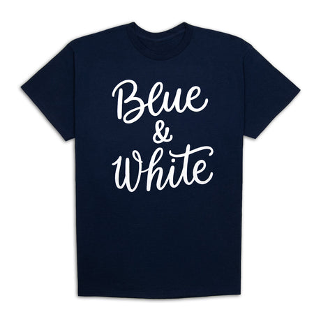 Penn State Women's Blue & White Script T-Shirt