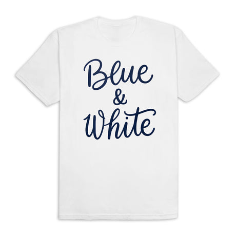 Penn State Women's Blue & White Script T-Shirt