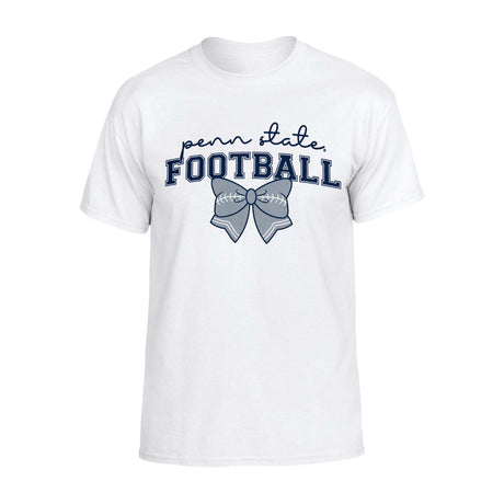 Penn State Women's Football Bow T-Shirt