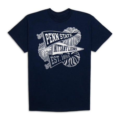 Penn State Women's Flags & Poms T-Shirt