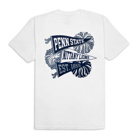 Penn State Women's Flags & Poms T-Shirt