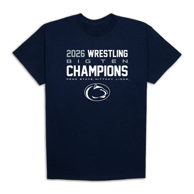 Penn State 2026 B1G Wrestling Champions T-Shirt