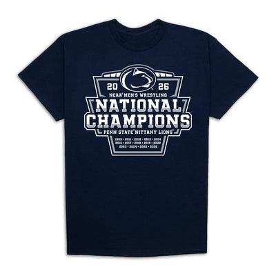 Penn State 2026 NCAA Wrestling National Champs T-Shirt