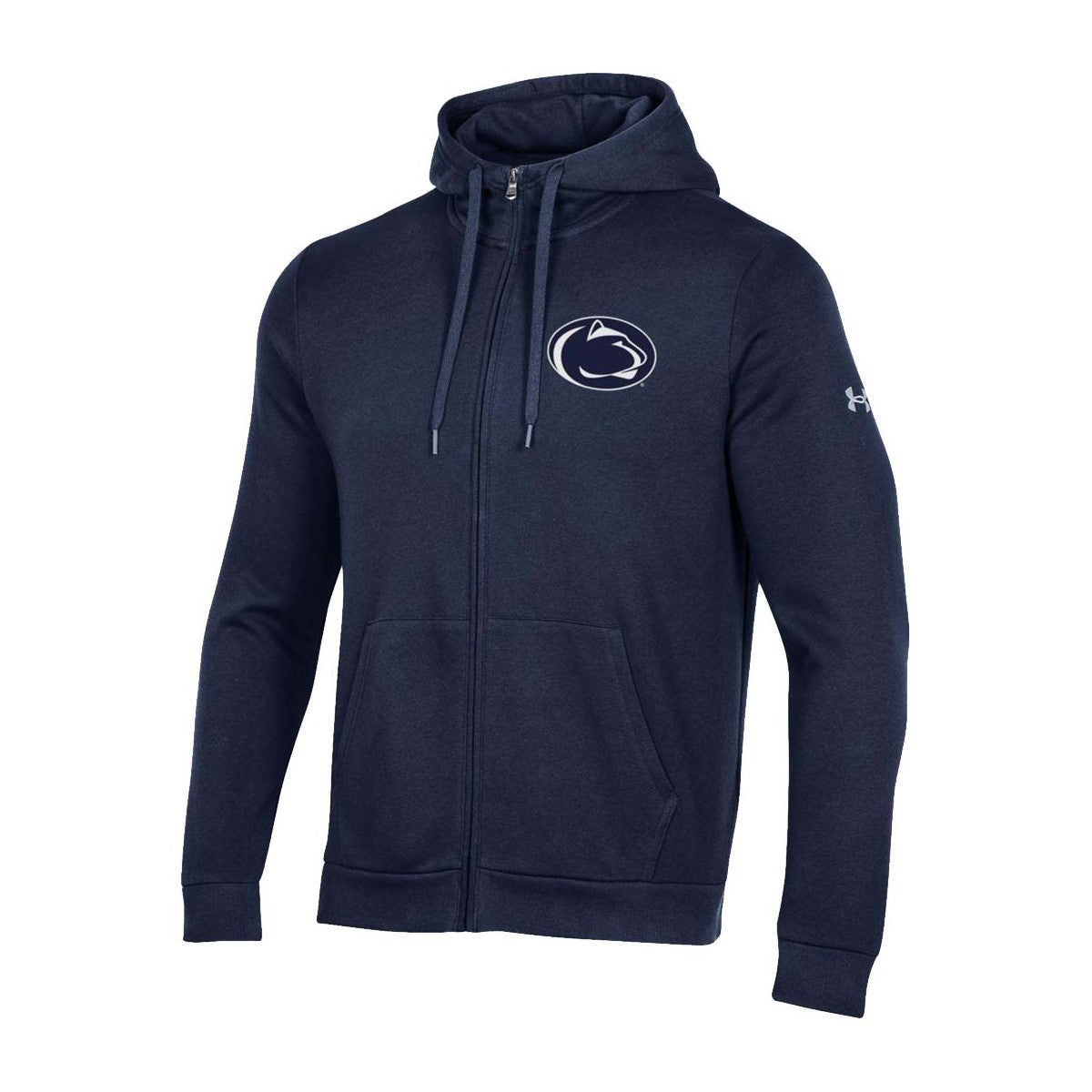 Penn State Under Armour Full-Zip Logo Hooded Sweatshirt