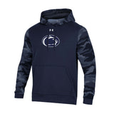 Penn State Under Armour Blocked Rival Fleece Hooded Sweatshirt