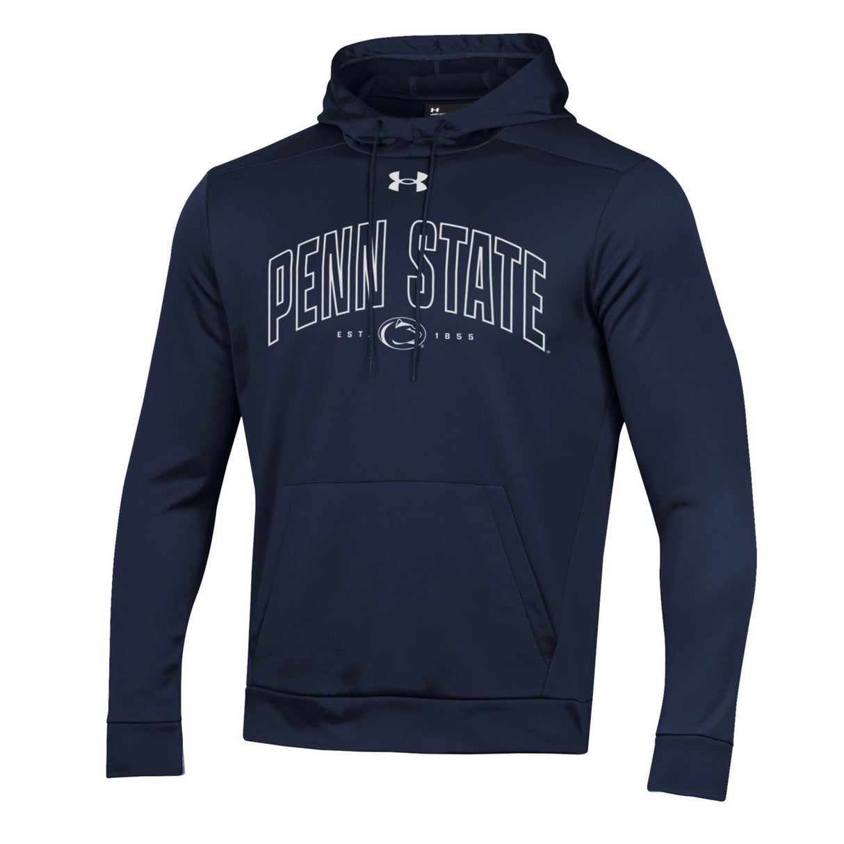 Penn State Under Armour Overlap Hooded Sweatshirt
