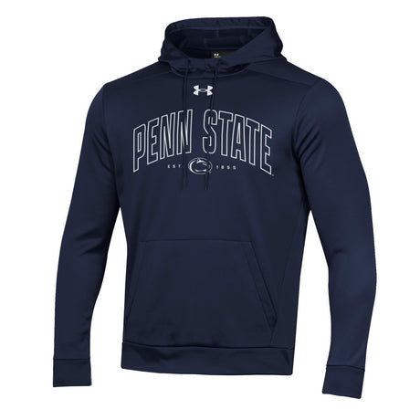 Penn State Under Armour Overlap Hooded Sweatshirt