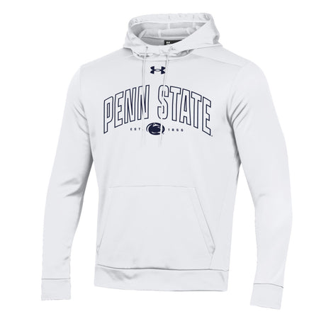 Penn State Under Armour Overlap Hooded Sweatshirt