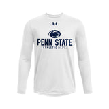 Penn State Under Armour Youth Tech Stretch Long Sleeve Shirt