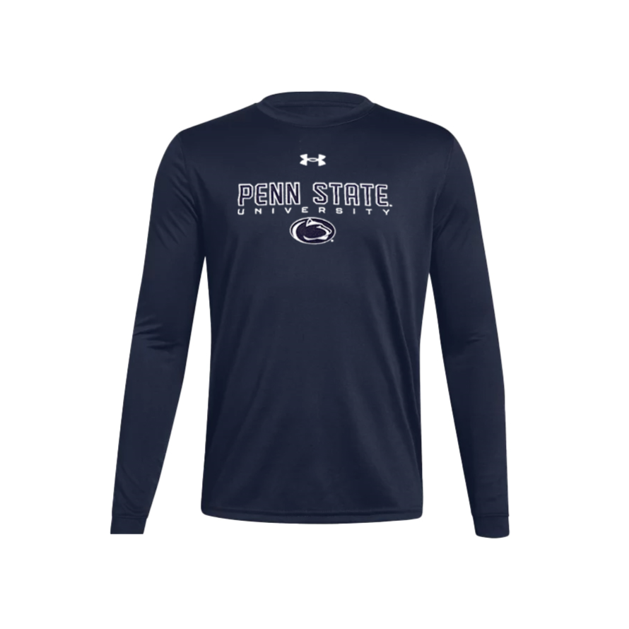 Penn State Under Armour Youth Tech Long Sleeve Shirt