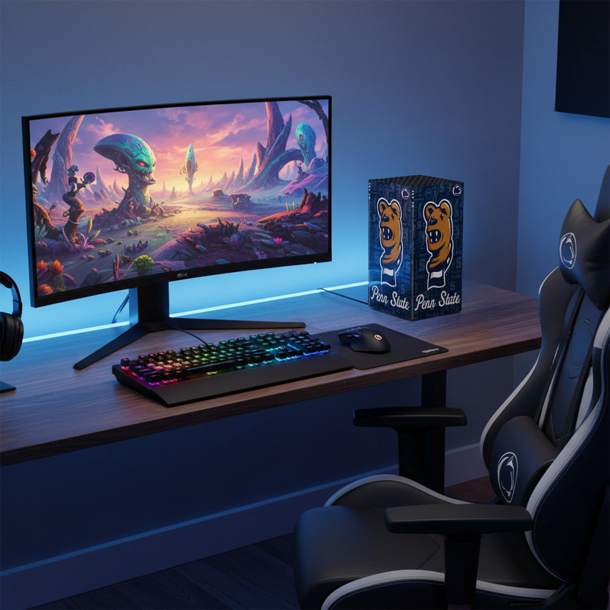 Penn State Varsity Gripz Xbox X Mascot Cover