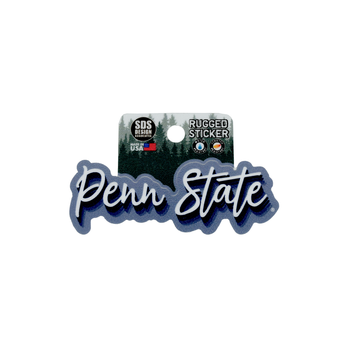 Penn Script Logo Penn State Rugged Script Sticker – PennStateClothes.com