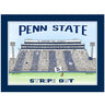 Penn State We Are Stripe Out Print 11x14