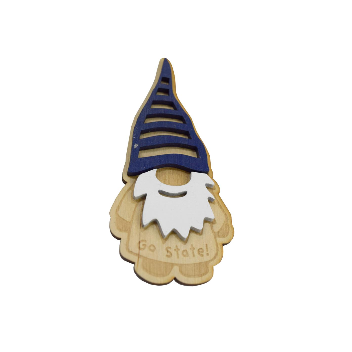 Penn State Go State Wood Gnome Magnet