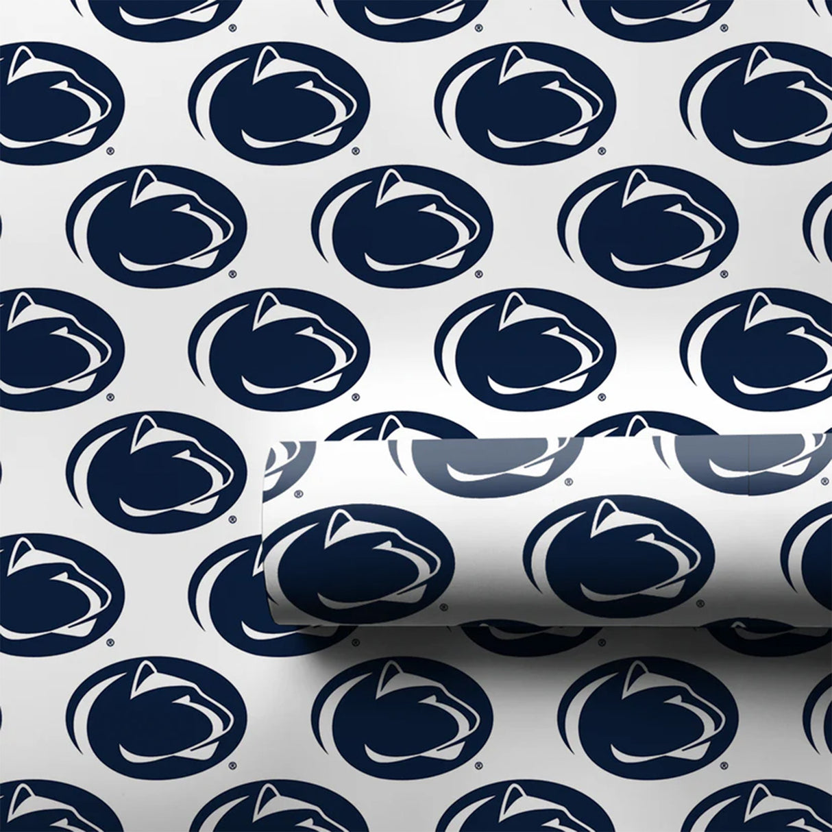Penn State True Blue Emblem Wrap Paper