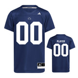 Penn State adidas Youth NIL Custom Football Player Jersey Navy