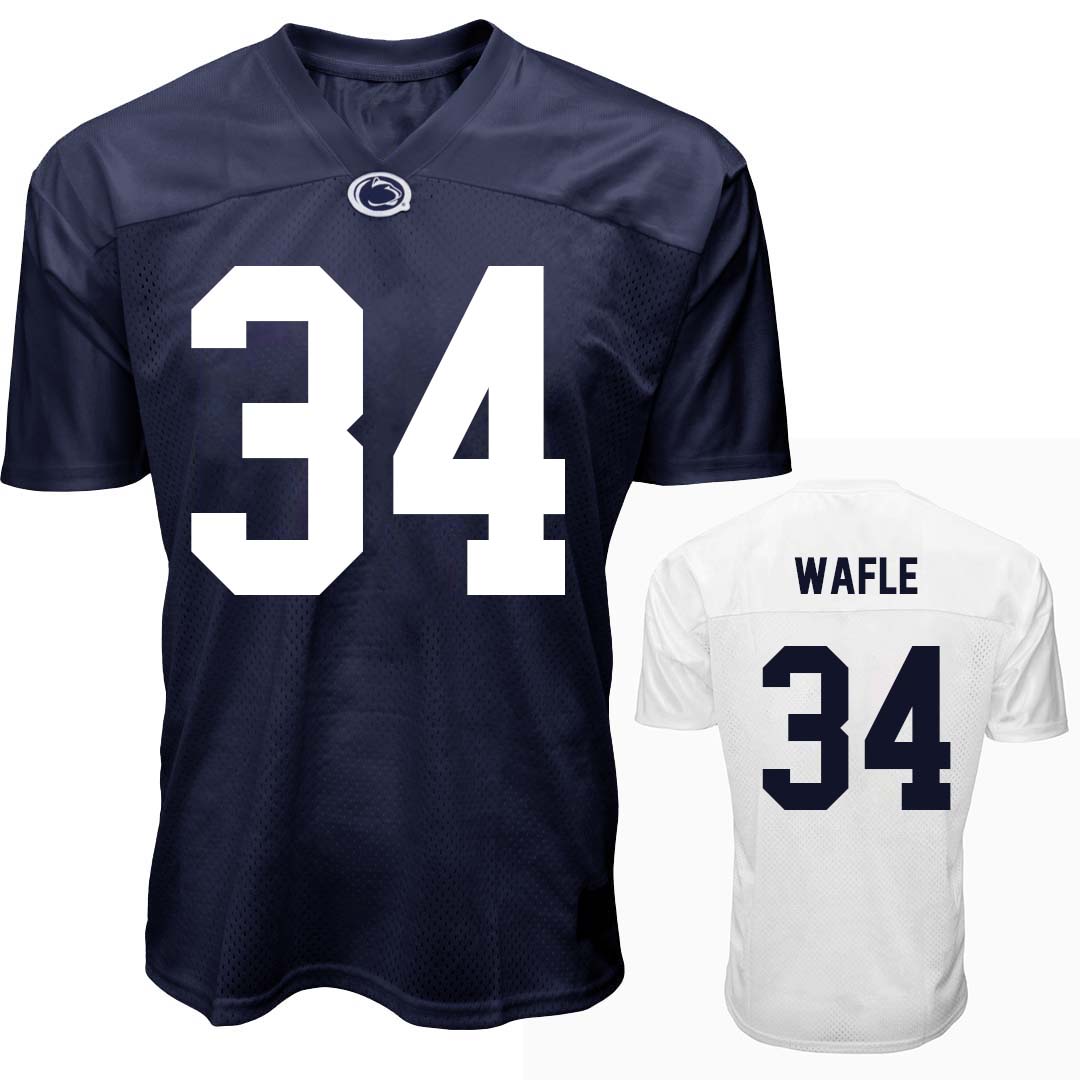 Penn State Youth NIL Owen Wafle #34 Football Jersey