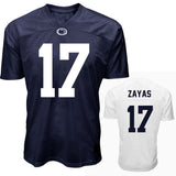 Penn State Youth NIL Josiah Zayas #17 Football Jersey
